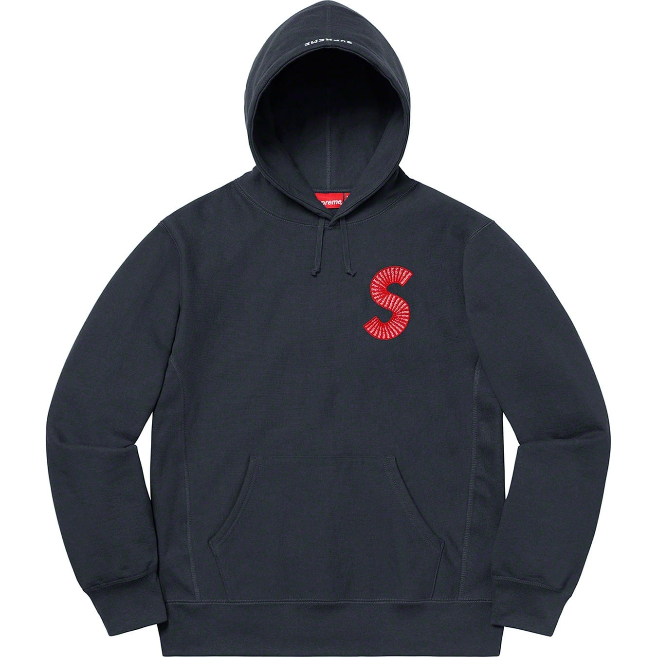 S Logo Hooded Sweatshirt view 7